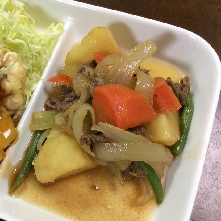 作り置き料理:野菜/ばあばの肉じゃが